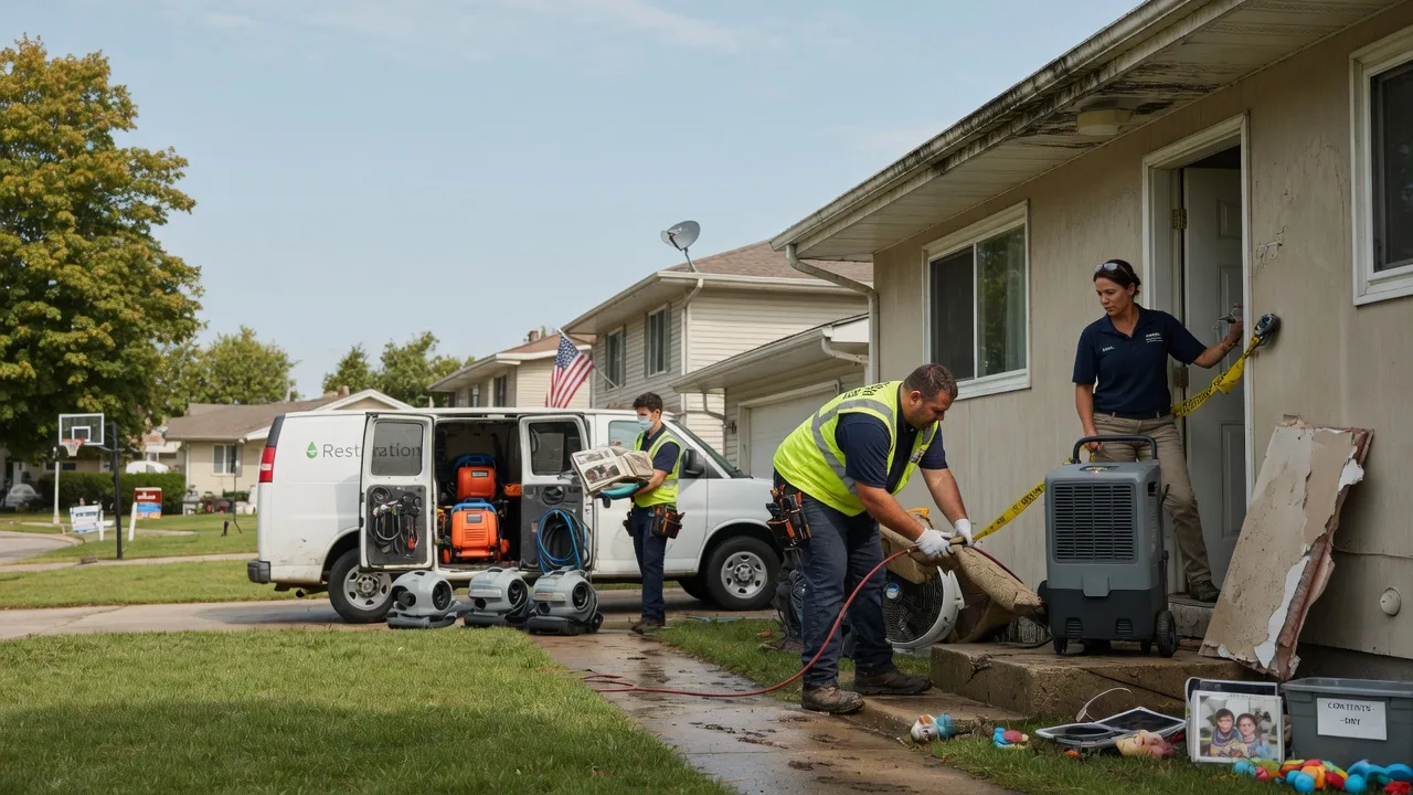 Water Damage Restoration in Scott, OH near me